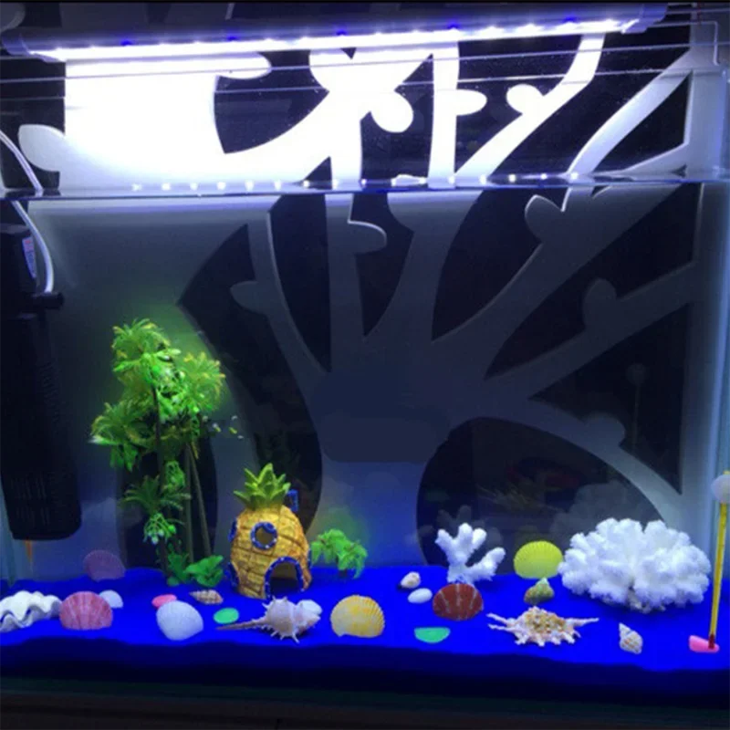 Cartoon Fish Tank Decor Figures Ornaments Simulation Resin