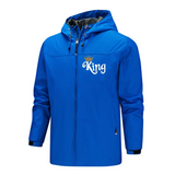 Hot Sale King Logo Printed Men's Lightweight Hooded