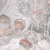 Flower Knows Swan Ballet Series Hand Holding Mirror