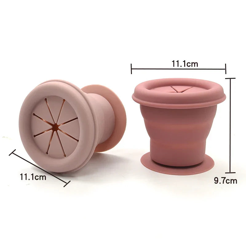 Food Grade Snack Cup BPA Free Travel Silicone