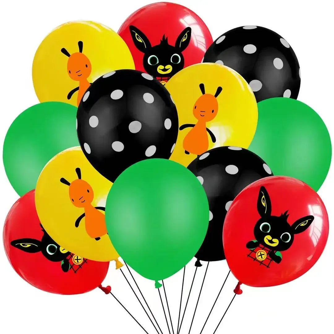 Rabbit Theme Birthday Party Decoration Cartoon Animal Panda