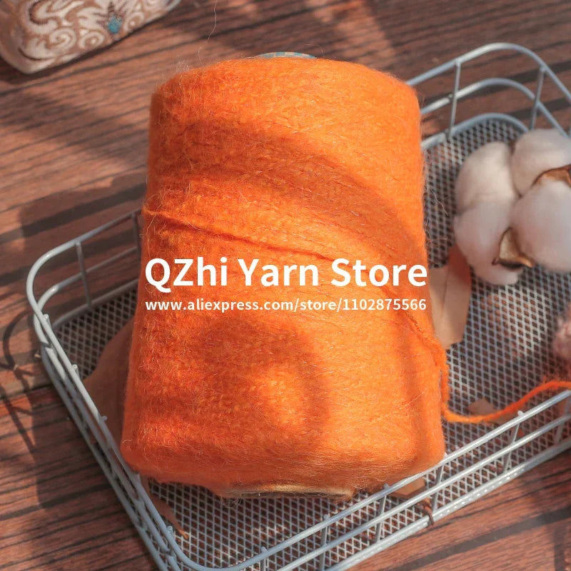 500G Soft Thick Mohair Cashmere Wool Yarn for
