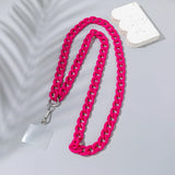Fashion 120cm Telephone Strap Long Style Acrylic Slant