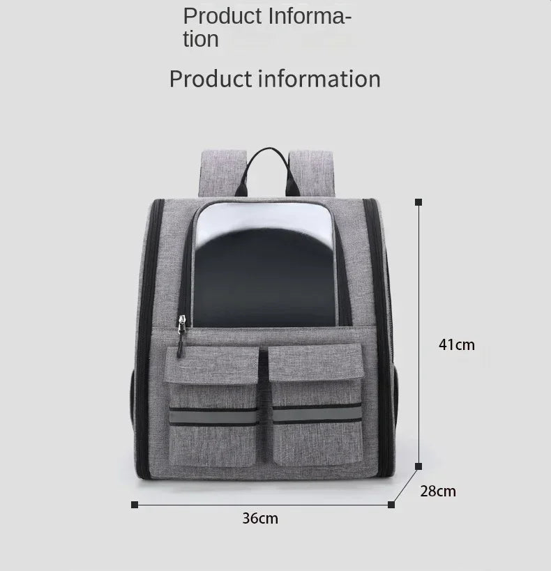 TransportCat Trolley Case Backpack Kennel Pet Carrier Rolling
