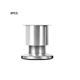 4pcs Furniture Feet Accessories Office Kitchen Sofa Round