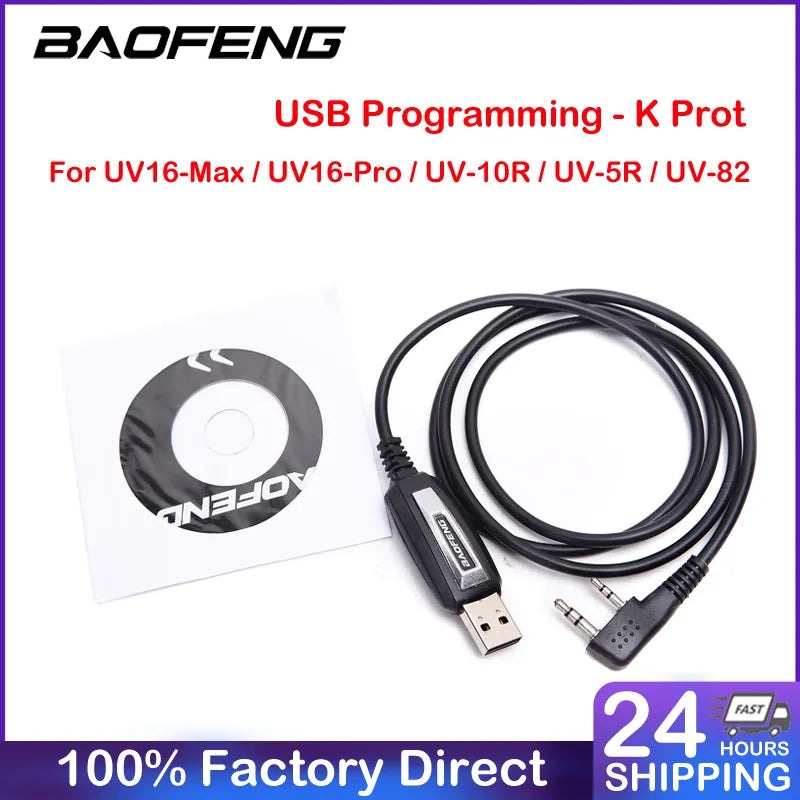 Baofeng USB Programming Cable For Two Way Radio