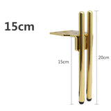 Oulylan 4PCS Furniture Legs Metal For Sofa Cabinet