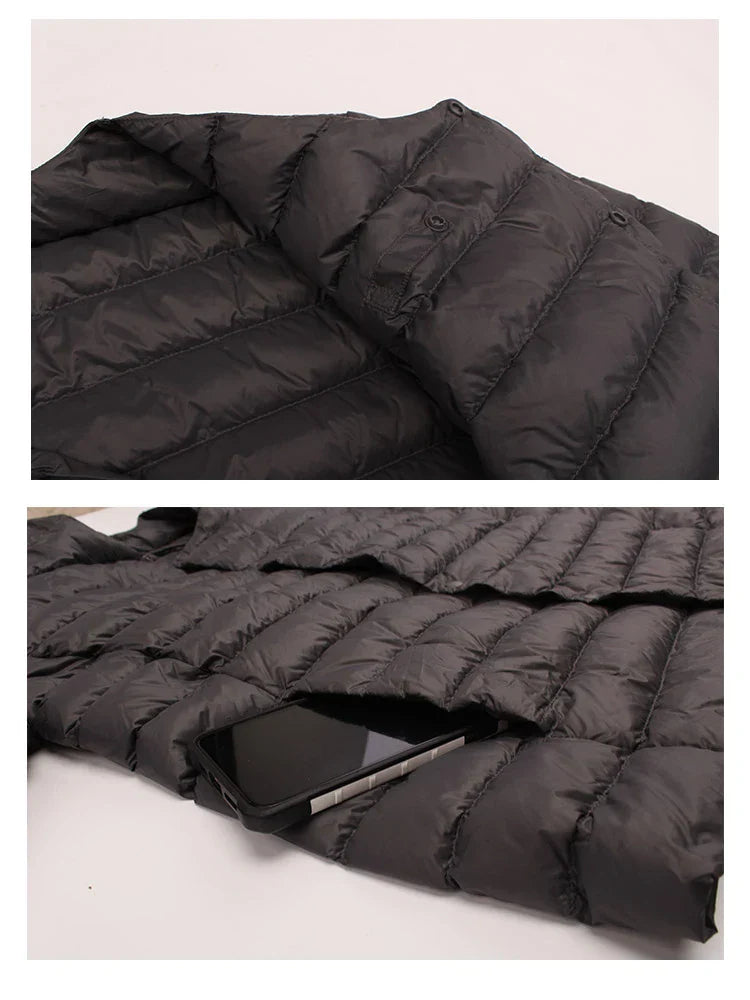 Men's Down Jacket Ultra Light 90% White Duck