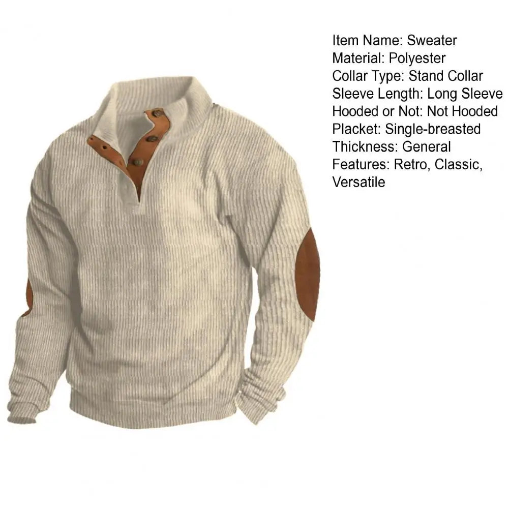 Vintage Cowboy Printed Men Hoodie Flap neck Hoodies