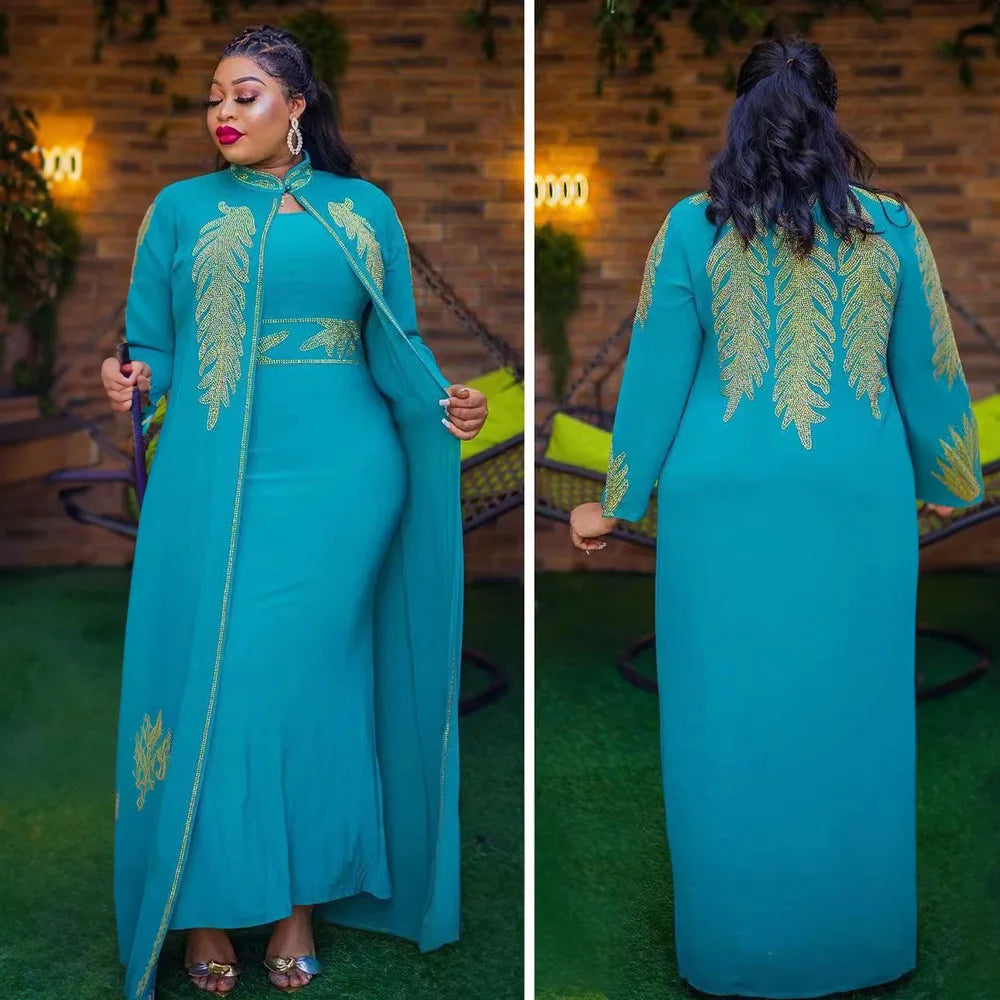 2023 African Wedding Party Dresses for Women Spring