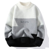 Men's Clothing No Hoodie Knit Sweater Male Pullovers