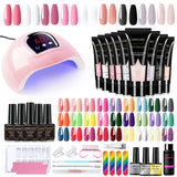 Nail Set for Nail Extensions Quick Building Poly