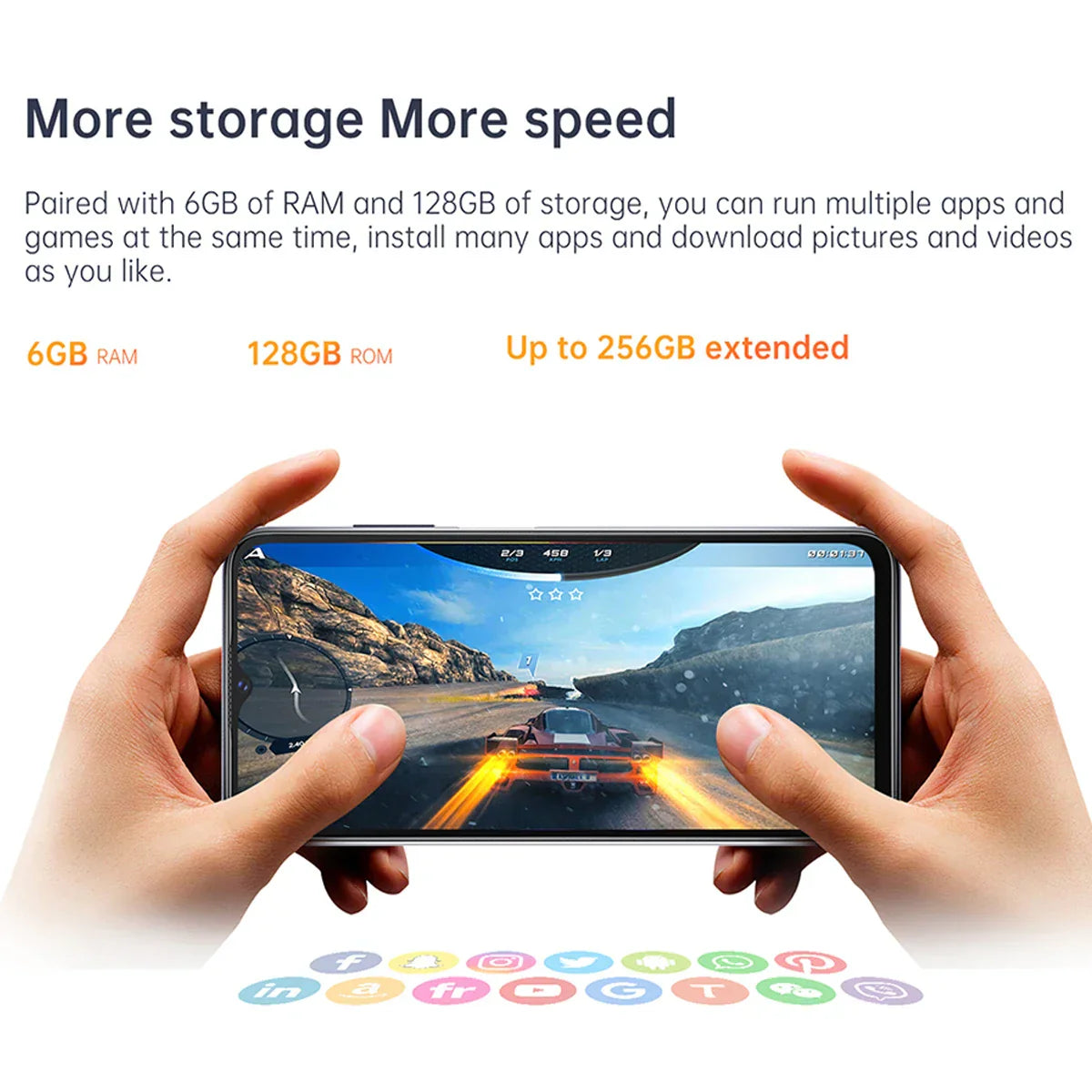 Cubot P60 Smartphone 6.517" Display Android 12 MT6765
