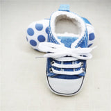 Baby Canvas Classic Sneakers Newborn Print Star Sports