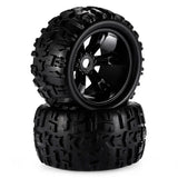 4pcs/pack 1/8 Scale 17mm Hex RC Truck Tires