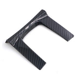 Carbon Fiber Car Gear Panel Trim Shift Panel