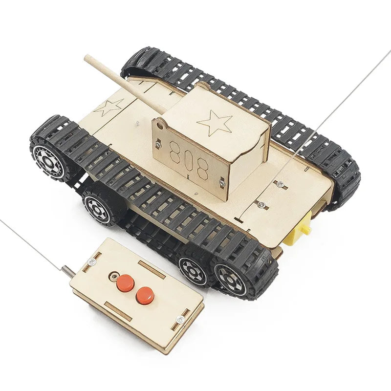 Remote Control Stem Educational Toy Tank Model Technology