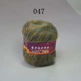 6 Balls Angora Mohair Wool Yarn for Knitting