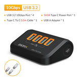 iDsonix USB Splitter USB 3.2 Hub 10Gbps Type
