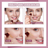 6 Colors Concealer Stick Foundation Full Cover Dark