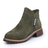 Shoes Women 2022 Fashion Thick Sole Ankle Boots