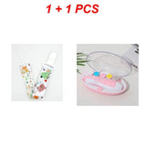 1/2PCS 6-piece Electric Nail Polisher Baby Blue Powder