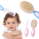 2pcs/let Baby Care Comb Set Anti-scratch Girl Hairbrush