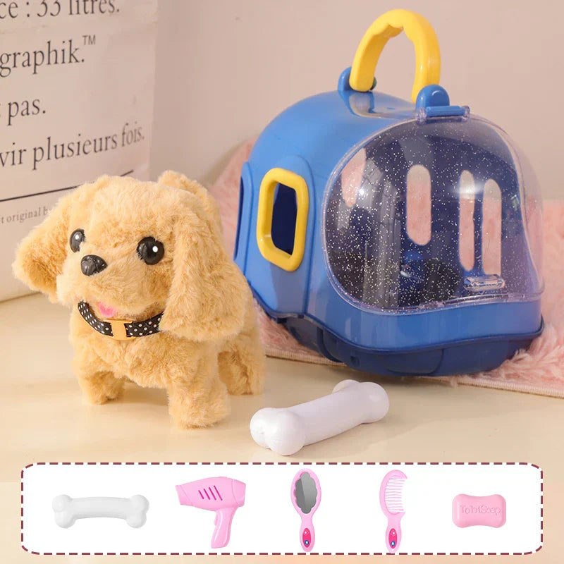 Children Pretend Play Pet Care Set Simulation Electric