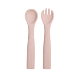 Food Grade Baby Soft Silicone Spoon Fork Set