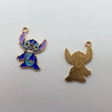 10pcs Enamel Pack Alloy Drops Animal Stitch Charm