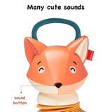 Cartoon Fox Music Accordion Toy Instruments Learning Early