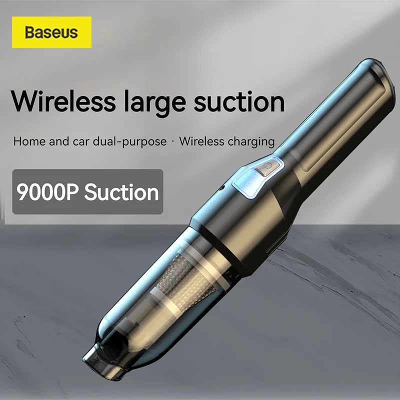 Baseus Wireless Portable Car Vacuum Cleaner Highpower 9000PA