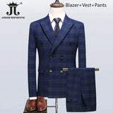 S-5XL ( Blazer + Vest + Pants )