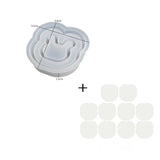 Silicone Quicksand Mold Heart Butterfly Shaped Epoxy Resin