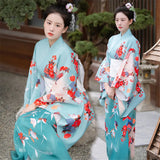 Kimono Women Japanese Traditional Yukata Haori Kimonos Cosplay