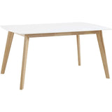 Walker Edison Mid Century Modern Wood Table Dining