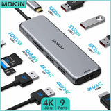 MOKiN 9-in-1 USB C Docking Station: 2 DP