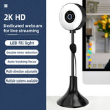 With Microphone Webcam 4K 2K 1080P Full HD