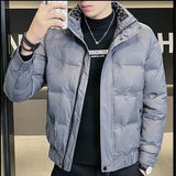 Men Short Lightweight Down Jacket Winter Warm Down