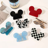 Cartoon Mickey Acetate Hair Claw for Women Girls