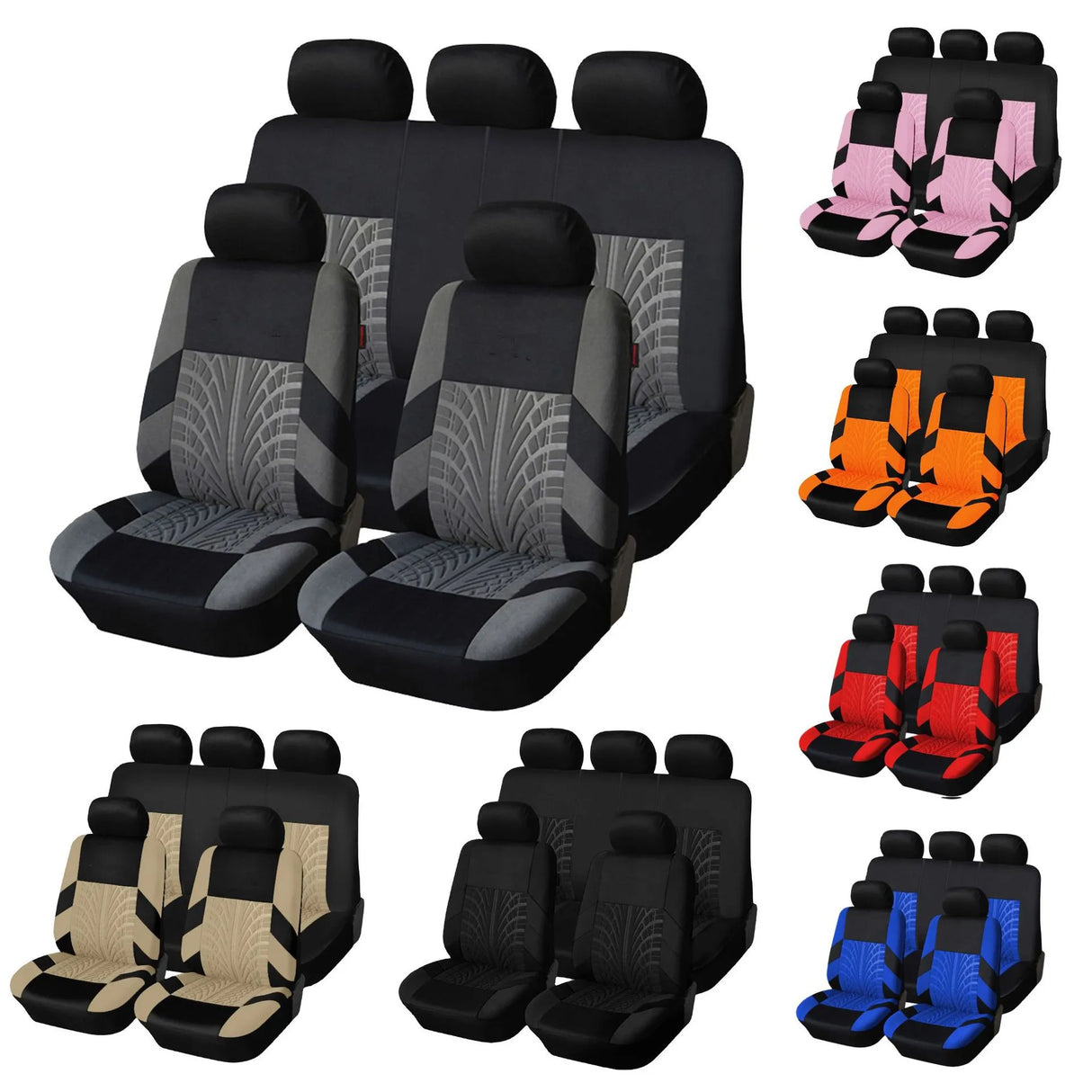 Car Seat Covers (5 seat set) Universal Car