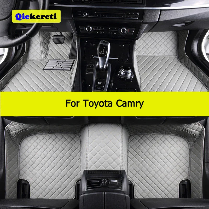 QIEKERETI Custom Car Floor Mats For Toyota Camry