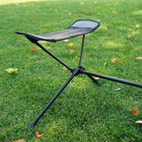 Outdoor Folding Chair Footstool Portable Recliner Lazy Foot