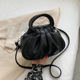 Bag For Women 2023 New Pleated Simple Design