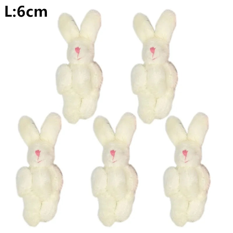 15Pcs/10/5Pcs Kawaii Small Bears Plush Soft Toys Pearl