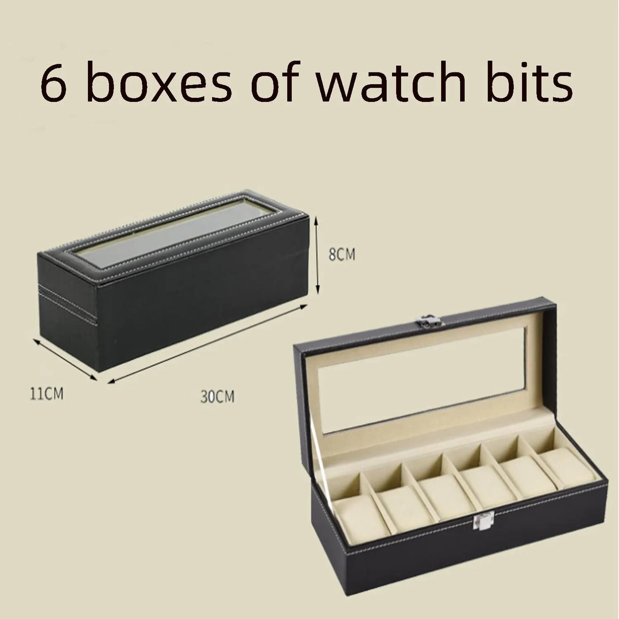 Slot Men Is Watch Box Box Black Watch