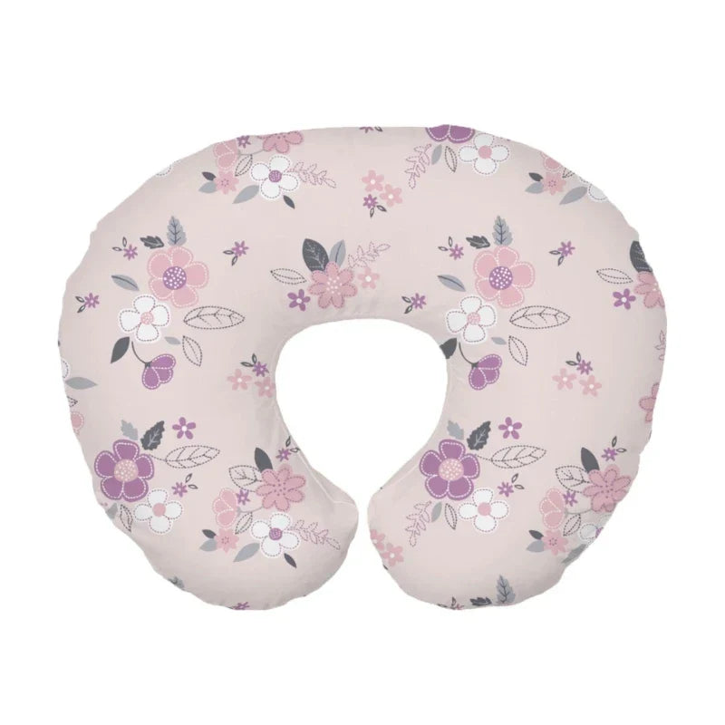 Soft Breathable Ushaped Nursing Pillow Cover Cartoon Print