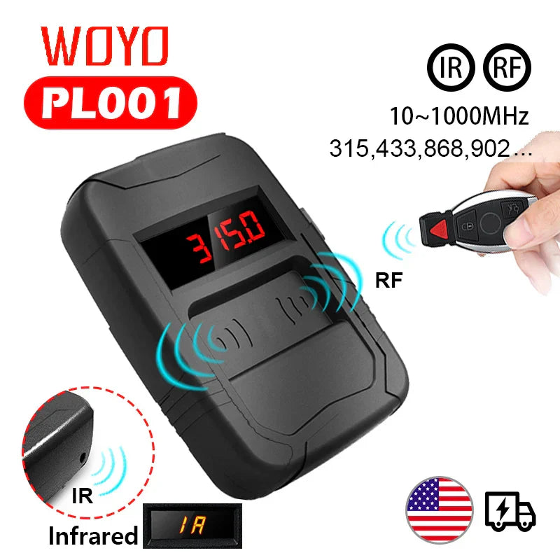 WOYO 10-1000MHZ Remote Control Tester All Car Key