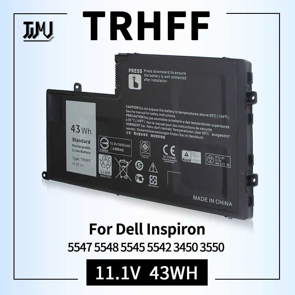 TRHFF P39F P49G 43WH Laptop Battery for Dell