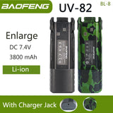Baofeng UV 82 BL-8 Battery Walkie Talkie Ham